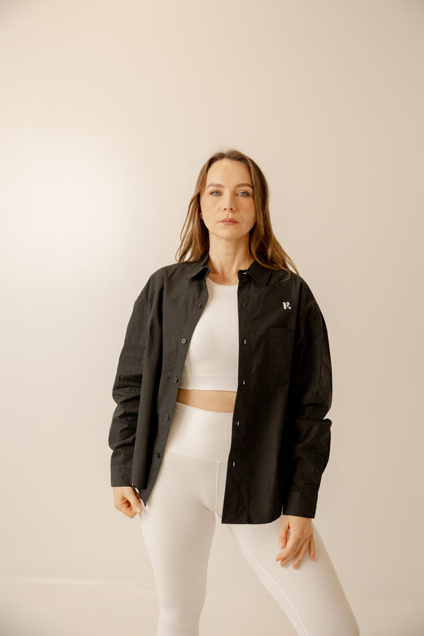 Button Shirt - Black