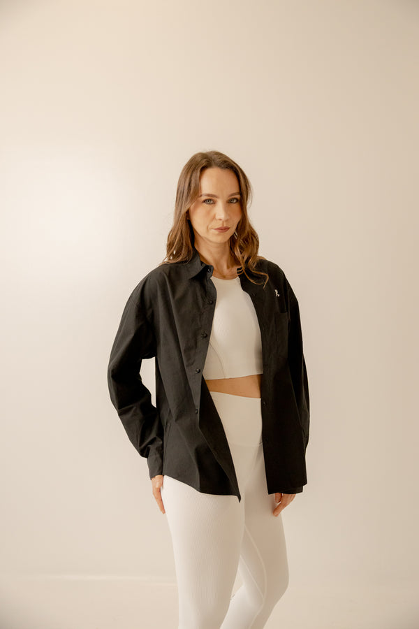 Button Shirt - Black