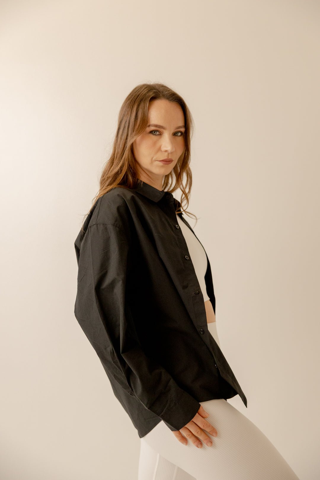 Button Shirt - Black