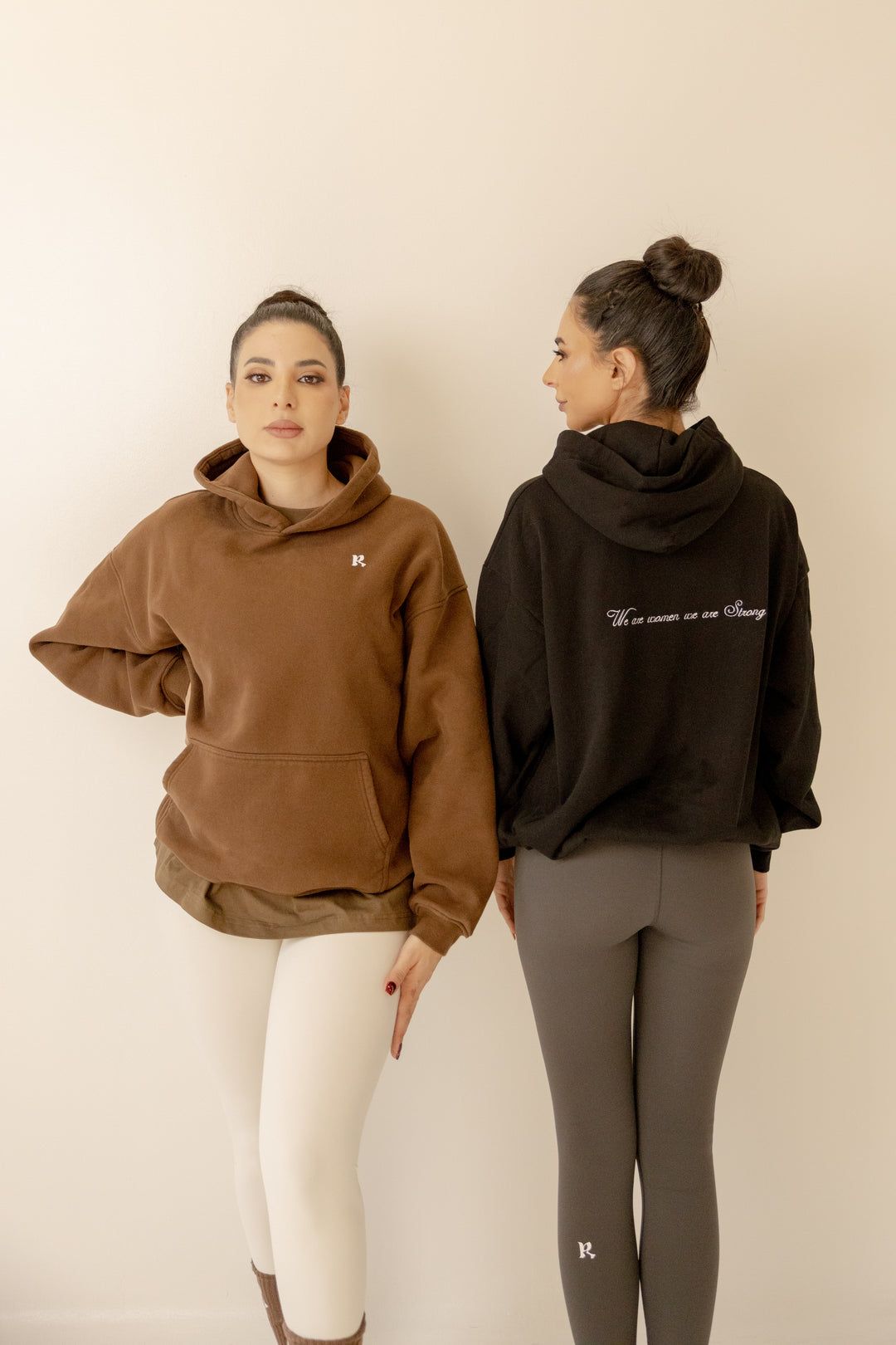 Brown hoodie